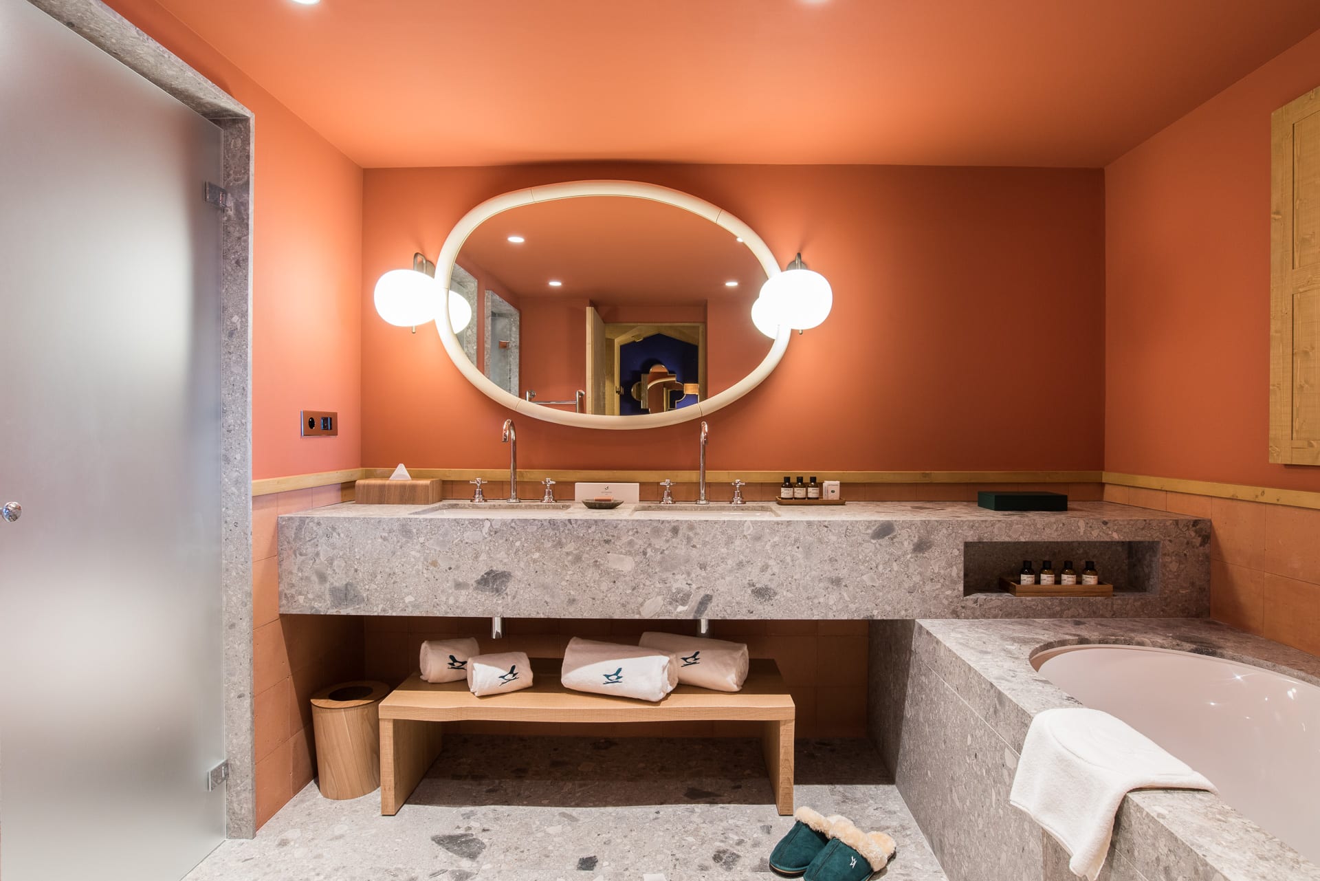 salle de bain Chalet dans l'hotel le Coucou, Méribel, Savoie (73)