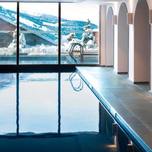 Le Coucou Méribel piscine